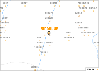 map of Sindulwe
