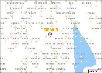 map of Sindwin