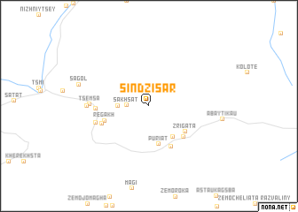 map of Sindzisar