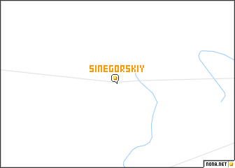 map of Sinegorskiy