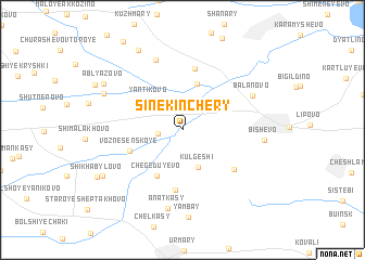 map of Sine-Kinchery