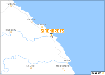 map of Sinemorets