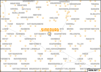 map of Sine Ouad