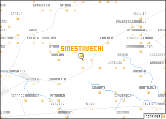 map of Sineştii Vechi