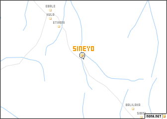 map of Sineyo