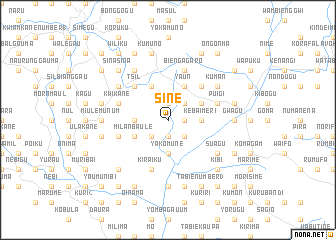 map of Sine