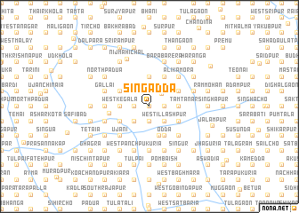 map of Singadda