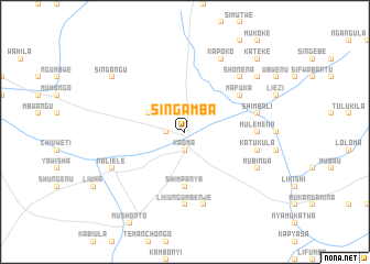 map of Singamba
