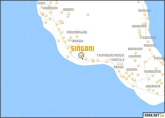 map of Singani