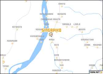 map of Singa-Piko