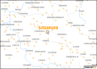 map of Singapura