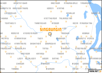 map of Singaung-in