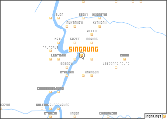 map of Singaung