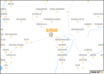 map of Singa