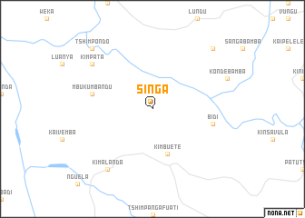 map of Singa