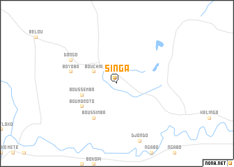 map of Singa