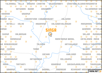 map of Singa