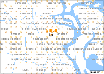 map of Singa