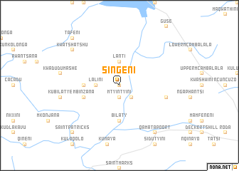map of Singeni