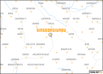 map of Sîngeorgiu Nou