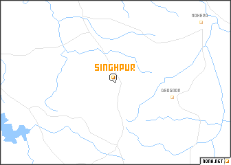 map of Singhpur