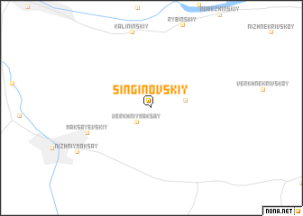 map of Singinovskiy