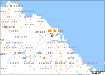 map of Singi