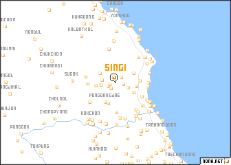 map of Singi