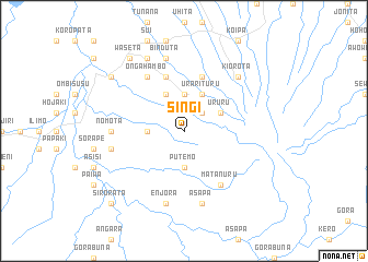 map of Singi