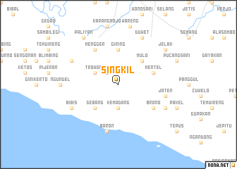 map of Singkil