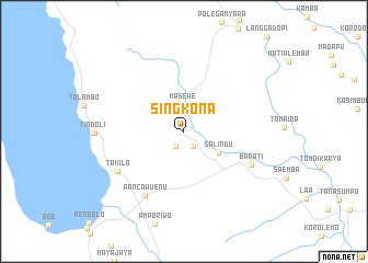 map of Singkona