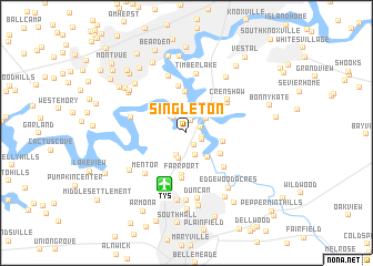 map of Singleton