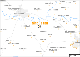 map of Singleton