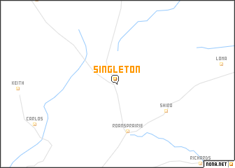 map of Singleton