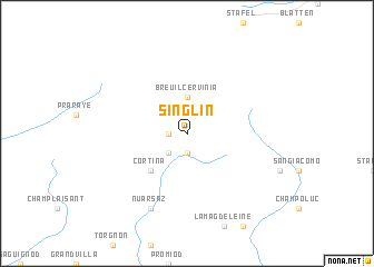 map of Singlin