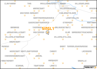 map of Singly