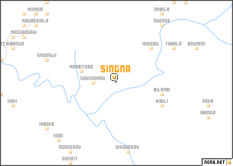 map of Singna