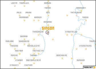 map of Singon