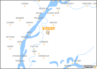 map of Singon