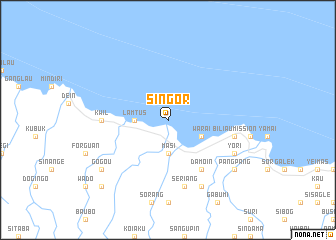 map of Singor