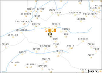 map of Singo