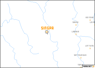 map of Singpa