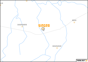 map of Singra