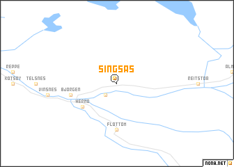 map of Singsås