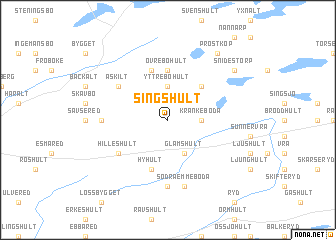 map of Singshult