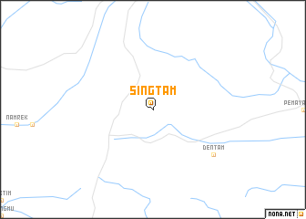 map of Singtam