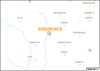 map of Singua Chico