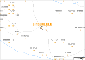 map of Singualele