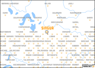 map of Singua