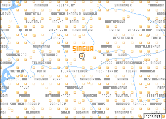 map of Singua